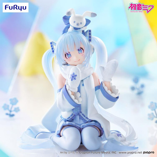 FuRyu Vocaloid Snow Miku Sky Town 10th Anniversary Noodle Stopper Figure